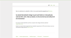 Desktop Screenshot of minumustamae.tallinn.ee